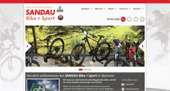 Desktop Screenshot of fahrradhaus-sandau.de